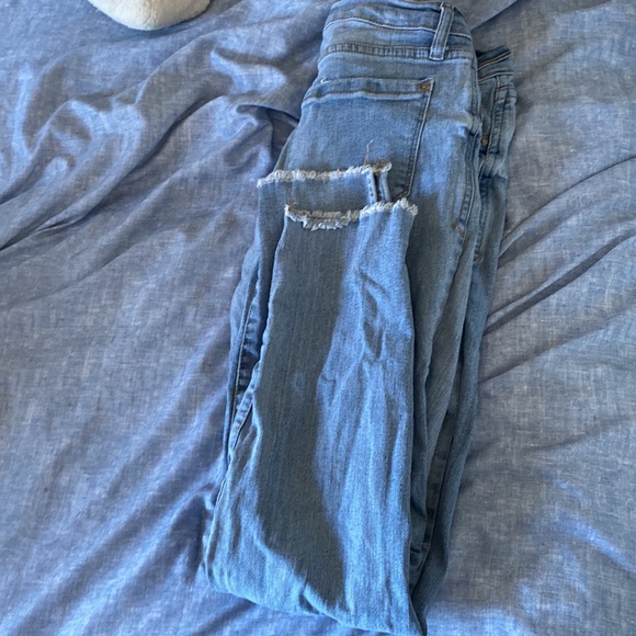 Selling light blue jeans, I have only wore them once! - Picture 3 of 3